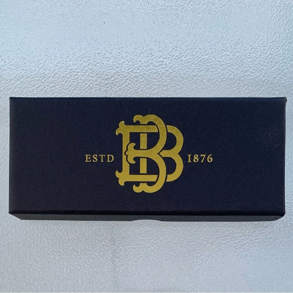 Beringer Vineyards Embossed Brown Key Fob and Logo’d Box
